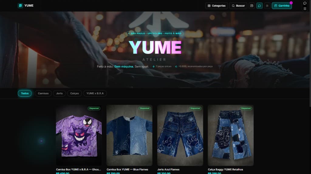 Imagem do case YUME – Moda Disruptiva